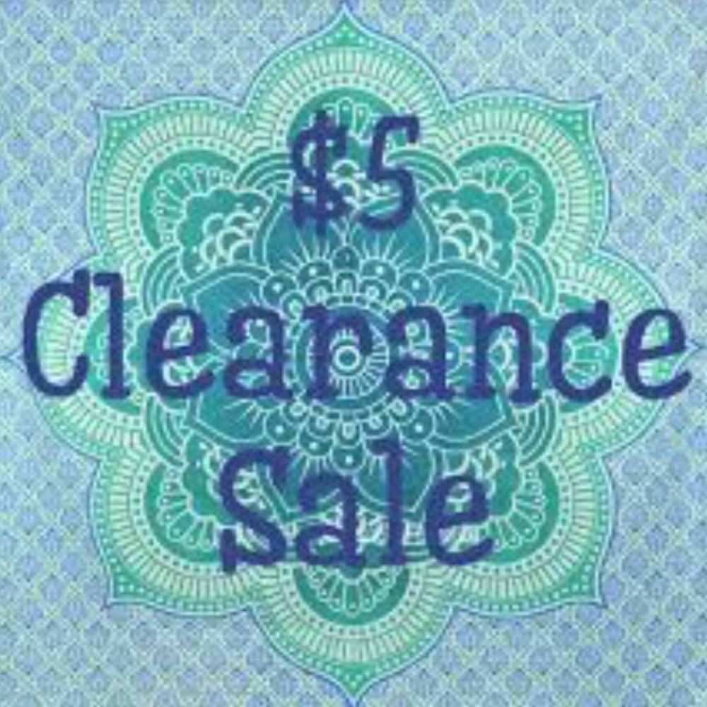 Sale this week!!! All items below are $5!